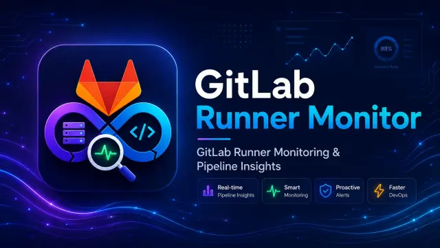 GitLab Runner Monitor application preview